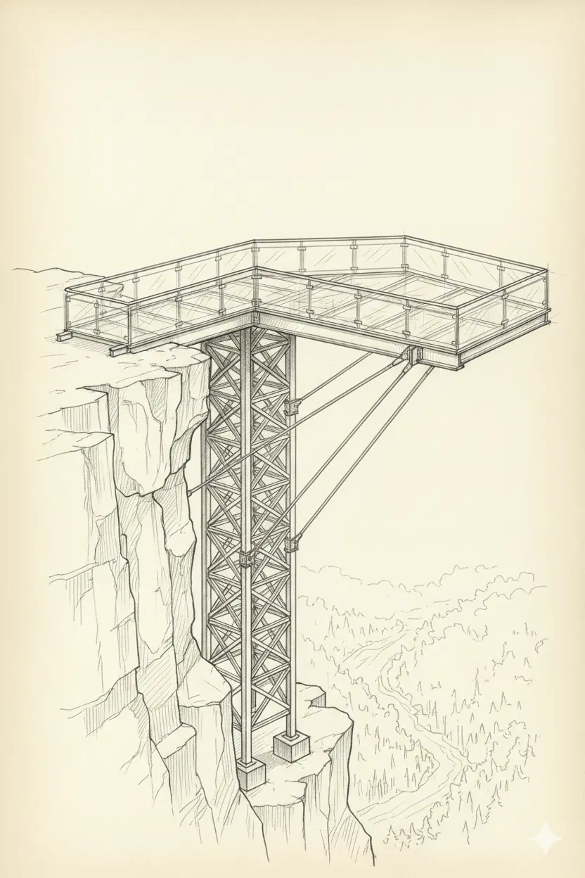 Glass Bridge and Sky Walk