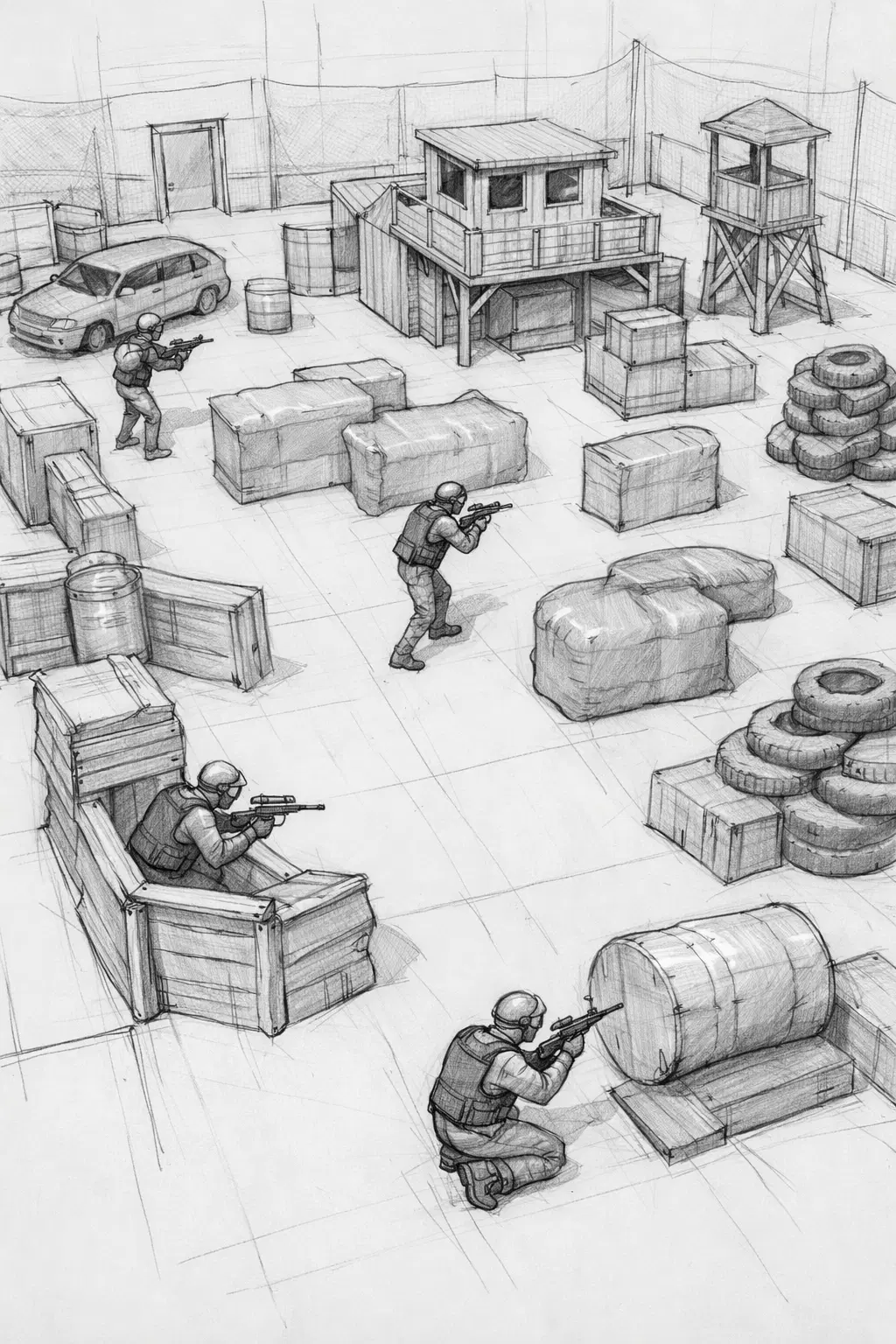 Paintball Arenas