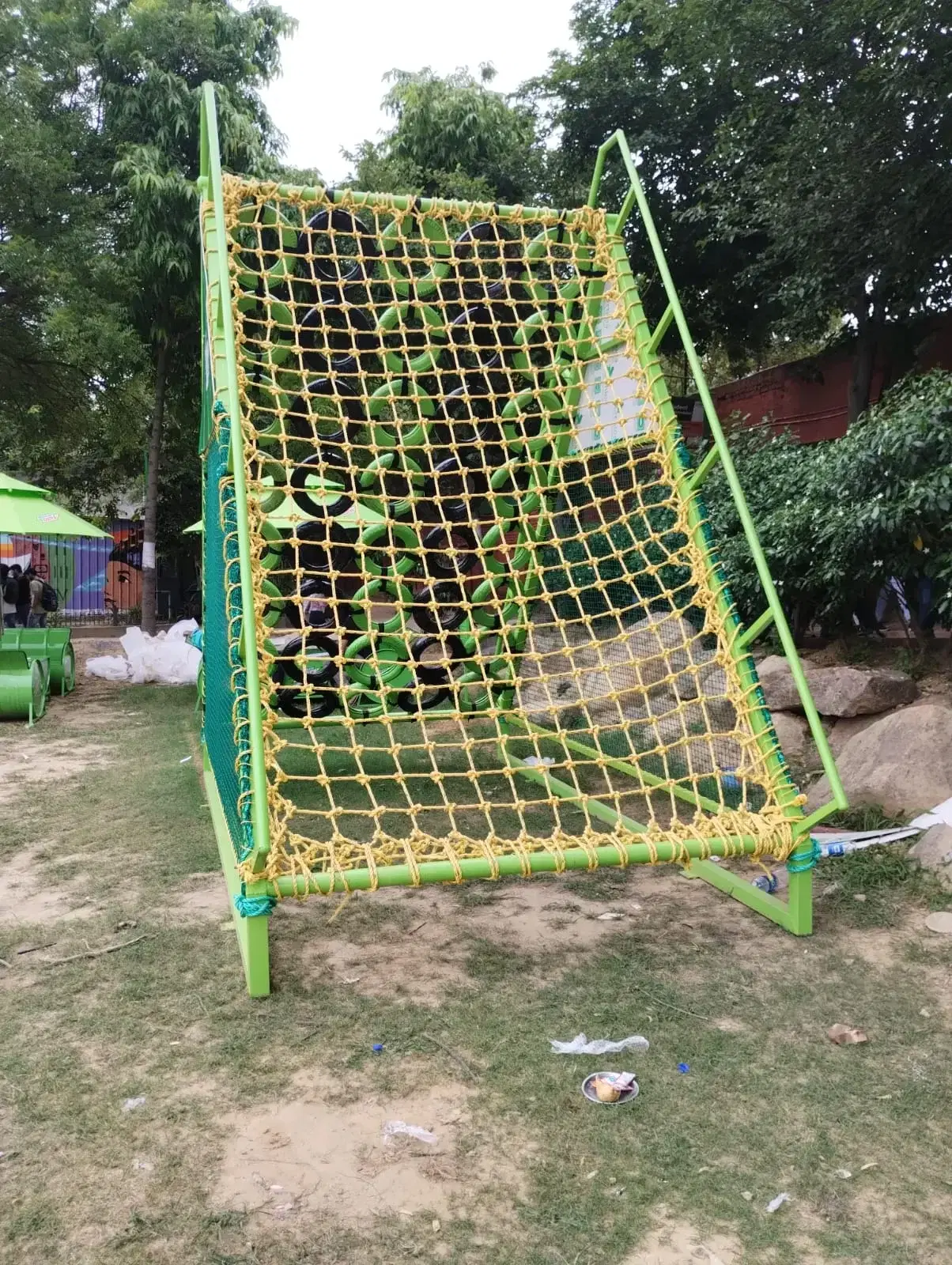 Commando net element of the Mountain Dew campus adventure kit