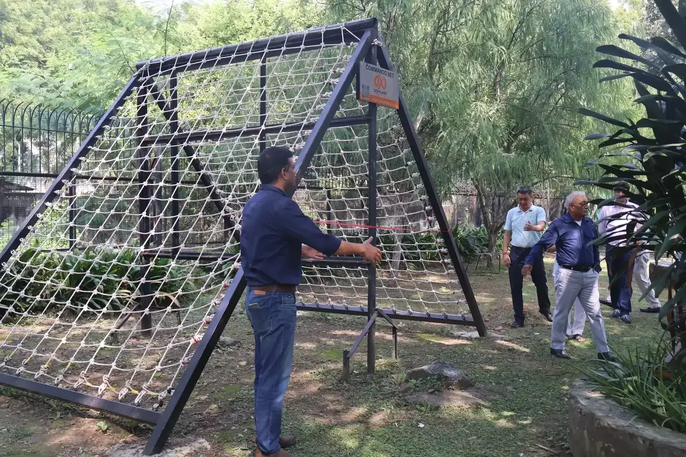 Commando net frame at the Indian Mountaineering Foundation