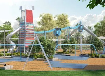 Adventure park Builder designed virtual show of an adventure park