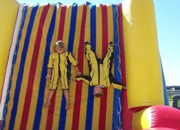 Buy velcro wall online - 2 kids enjoying velcro wall