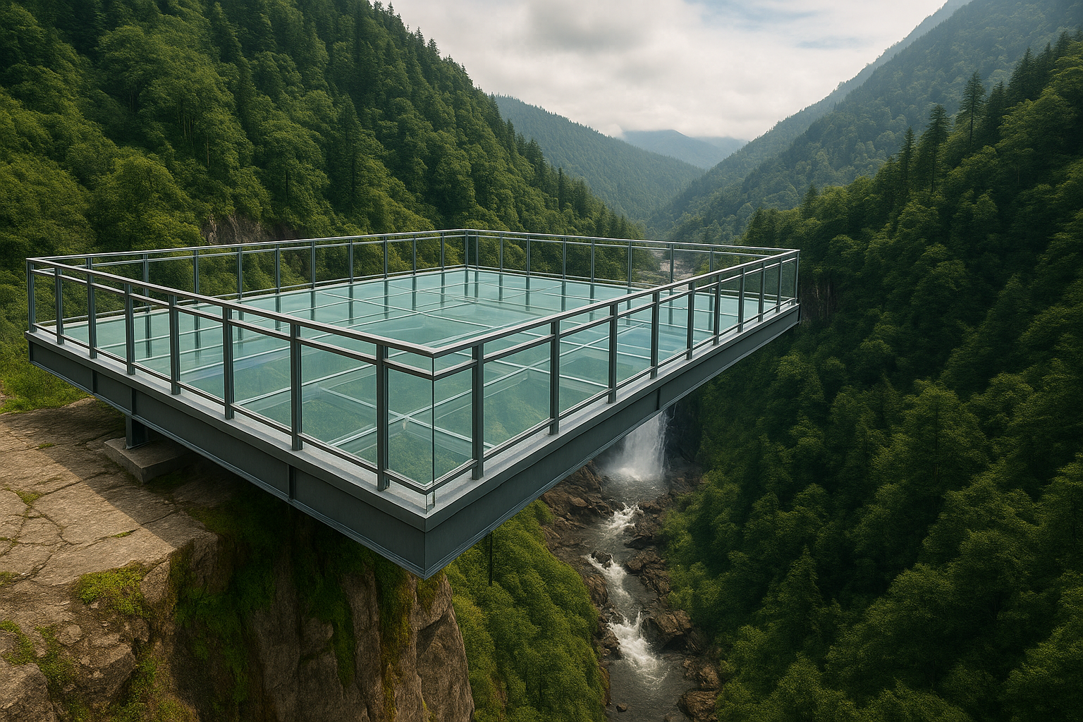 Glass Bridge and Sky Walk