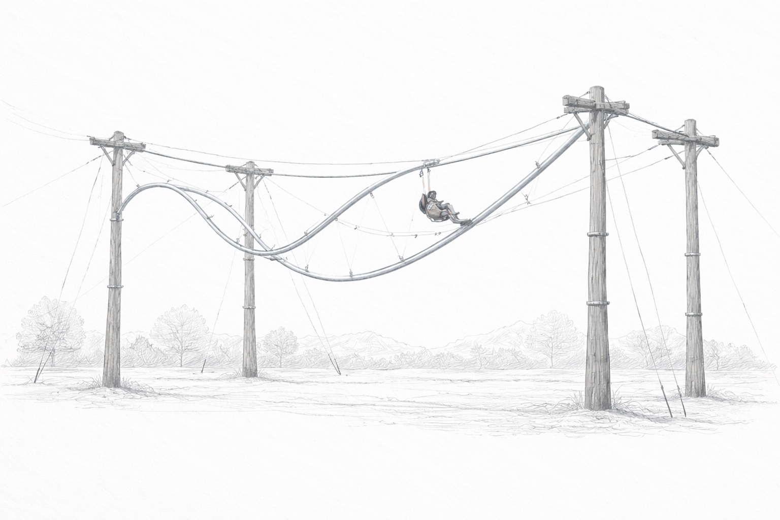 Roller Coaster Zipline